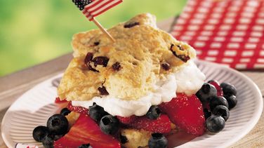 Red, White and Blue Shortcake Stars