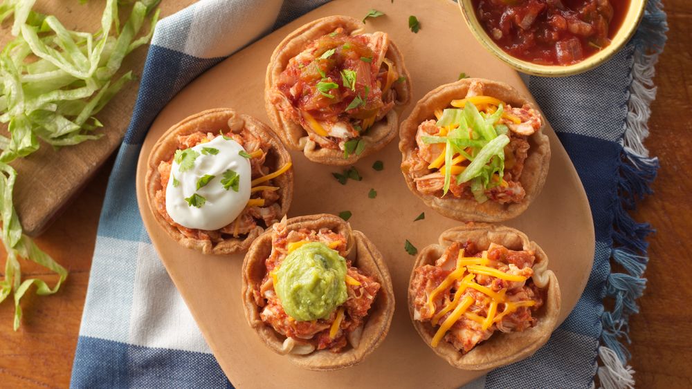Chipotle Chicken Pie Cups recipe from