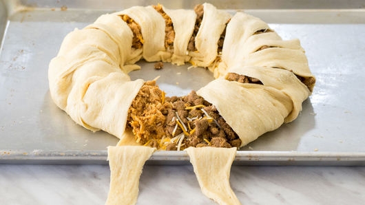 half and half taco
