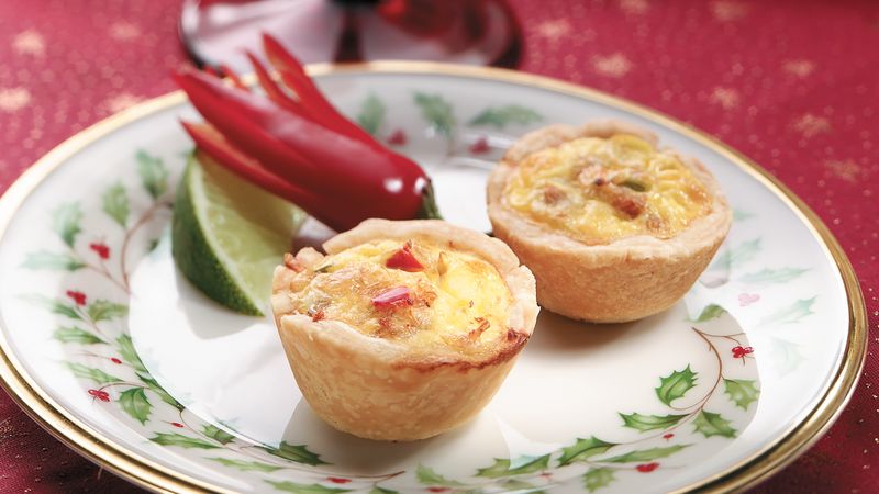 Asian Crab Mini Quiches