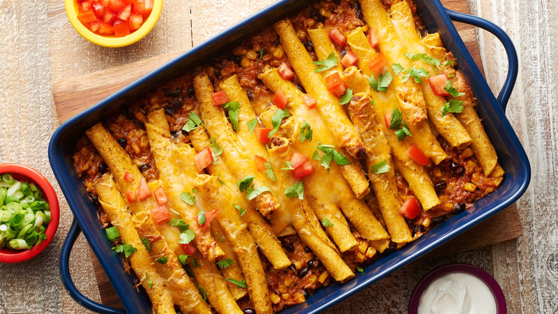 Beef Taquito Casserole