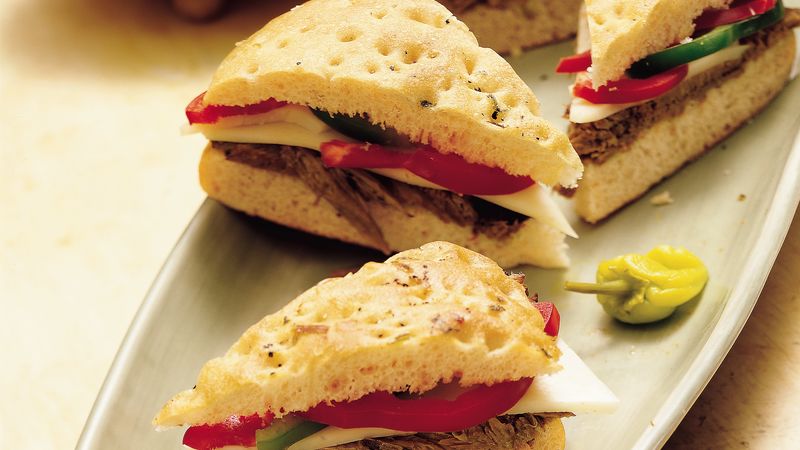 Easy Italian Beef Sandwiches