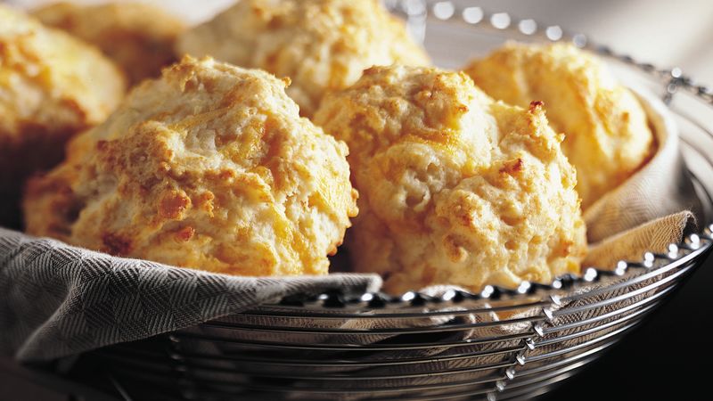 Easy cheese biscuits with bisquick