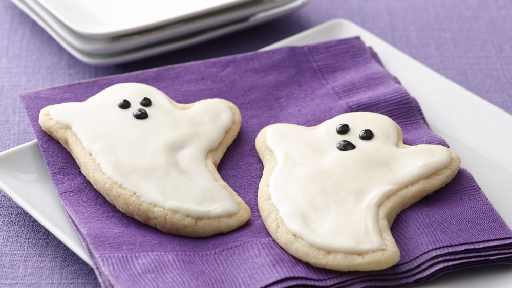 Ghost Sugar Cookie Cutouts recipe from Pillsbury.com