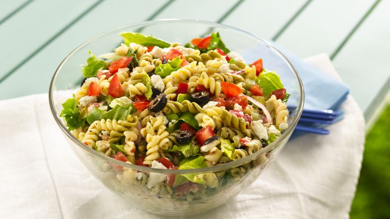 Greek Tossed Pasta Salad