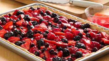 Fresh Berry Slab Pie