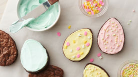 Easter Egg Brownies