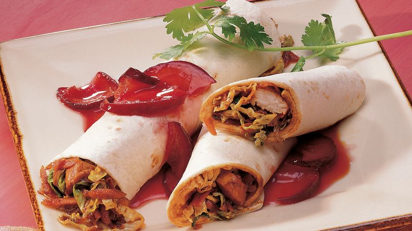 Tacos de Pollo Mou Shu