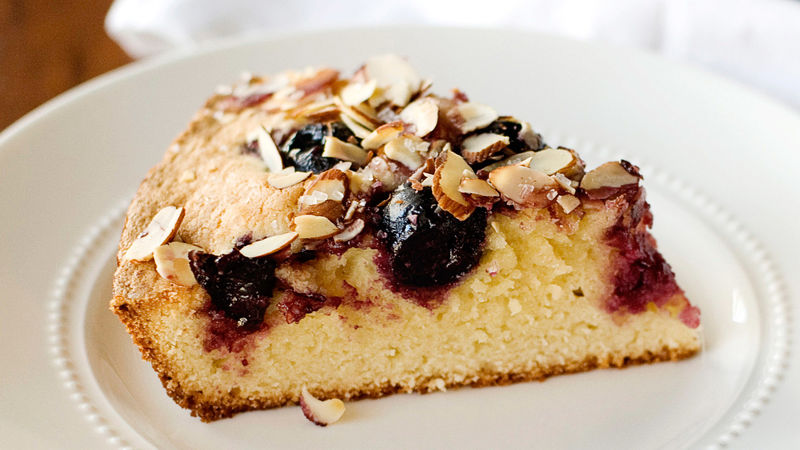 Cherry-Almond Skillet Cake