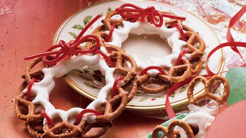 Chocolate Pretzel Ring Candies Recipe 