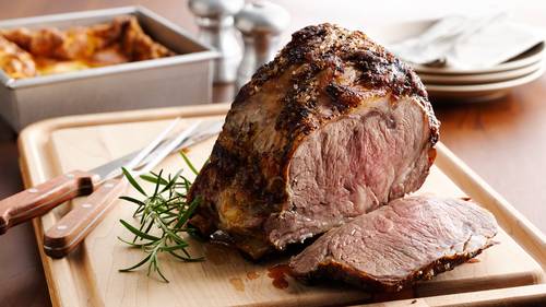 Beef Rib Roast with Yorkshire Pudding image