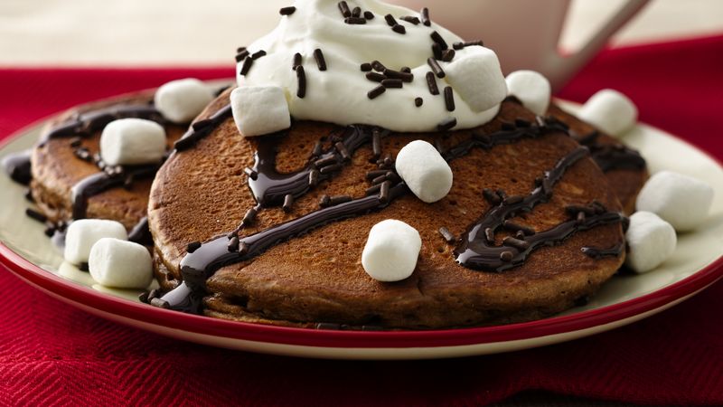 Hot Chocolate Pancakes Recipe 