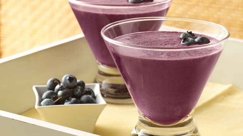 Blueberry-Pomegranate Smoothies