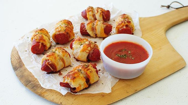 Pizza Pigs in a Blanket