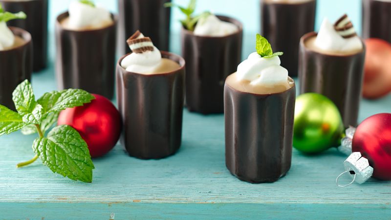 Mocha Mint Cordial Cups