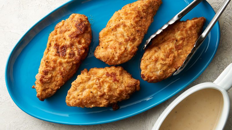 Copycat Cracker Barrel Chicken Fried Chicken Recipe Tablespoon Com