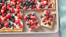 Mixed Berry Crescent Pizza