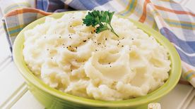 Creamy Garlic Mashed Potatoes (Makeover)