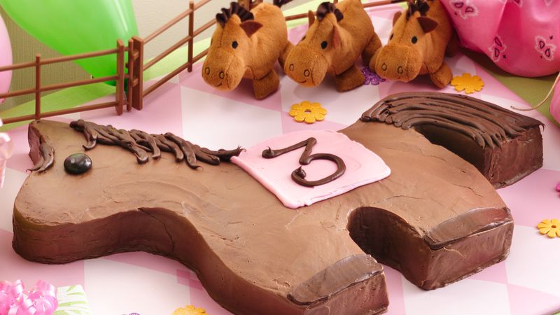 horse cake pans baking pan