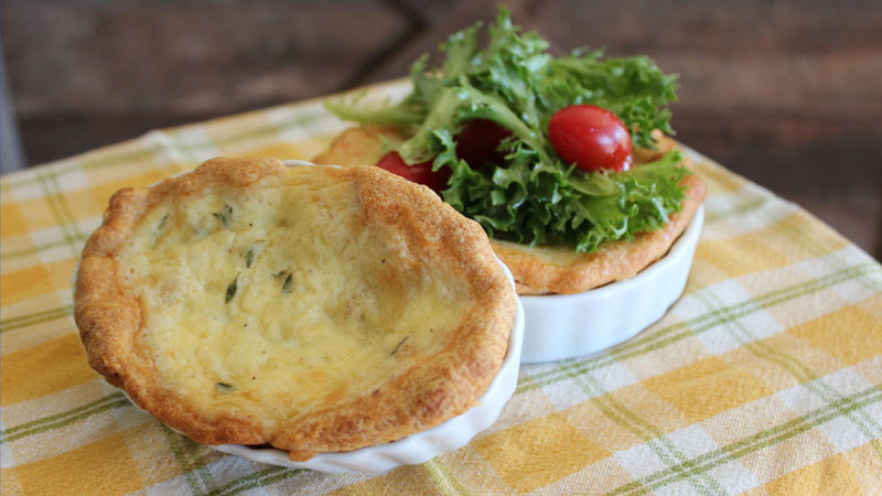 Cheesy Mini Quiches