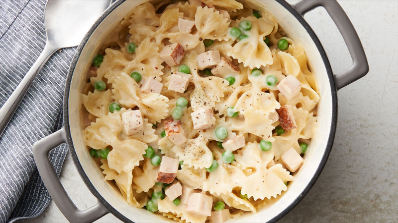 Turkey Pasta Alfredo Recipe