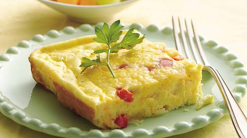 Cheesy Baked Supper Omelet-image