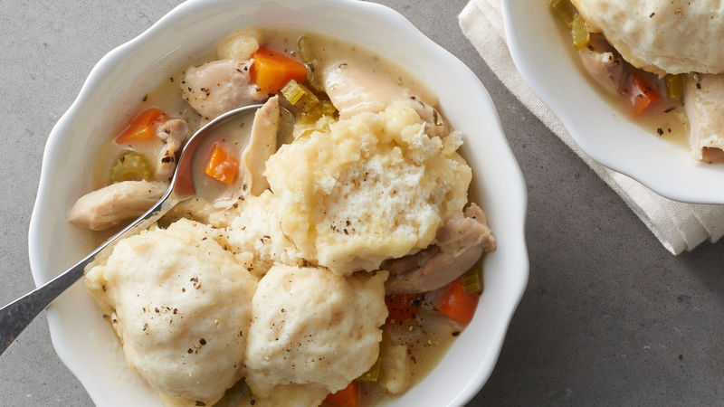 Make Ahead Chicken And Dumplings Recipe Bettycrocker Com