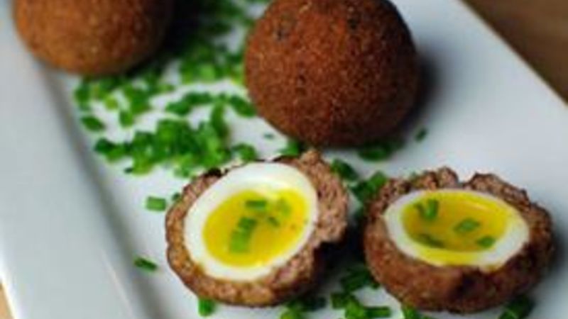 Scotch Quail Eggs Recipe - Tablespoon.com