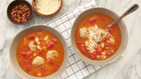 Slow-Cooker Italian Meatball Soup