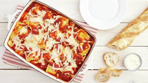 Easy Ravioli Bake image