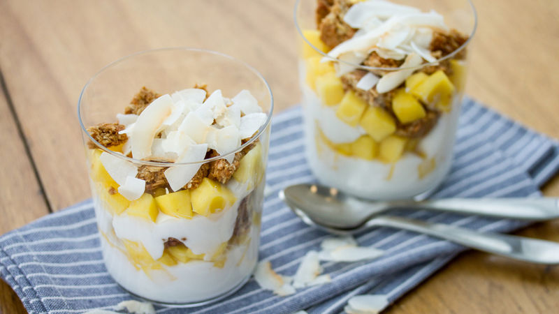 Coconut and Mango Parfaits Recipe - BettyCrocker.com