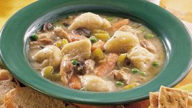Slow-Cooked Chicken and Dumplings
