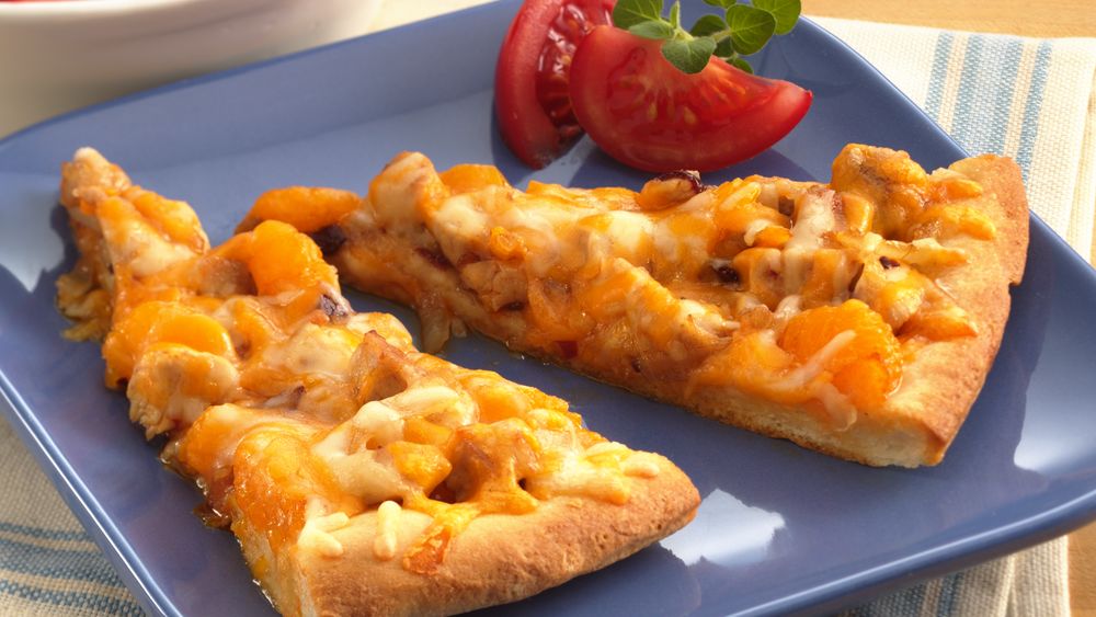OrangeChickenChipotle Pizza recipe from