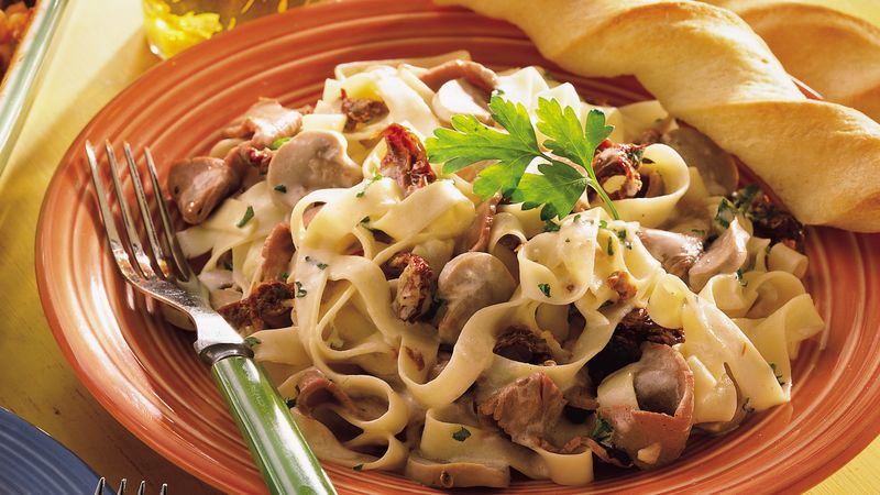 Ground Beef Pasta Recipes Alfredo