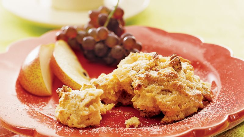 Pear-Nut Scones