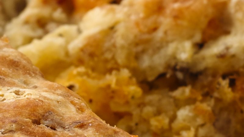 Cheese and Bacon Spent Grain Scones