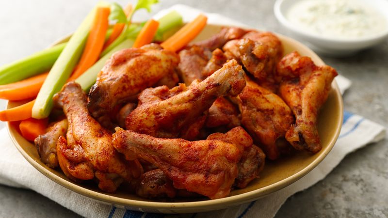 Baked Chicken Wings Recipe Bettycrocker Com