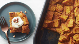 Overnight Pumpkin French Toast