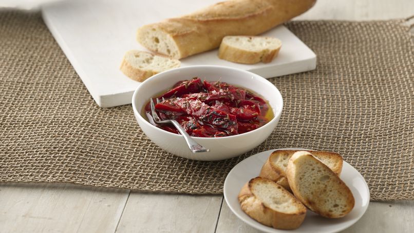 Roasted Piquillo Pepper Tapa