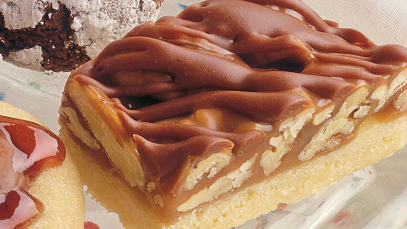 Chocolaty Caramel Pecan Bars