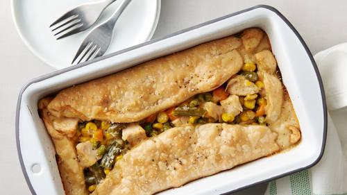 Loaf Pan Creamy Chicken Pot Pie-image