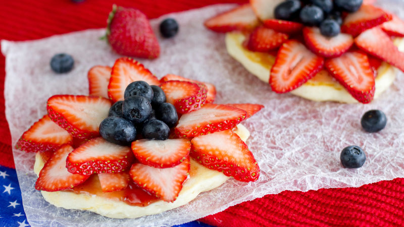 Fruity Fireworks Pancakes