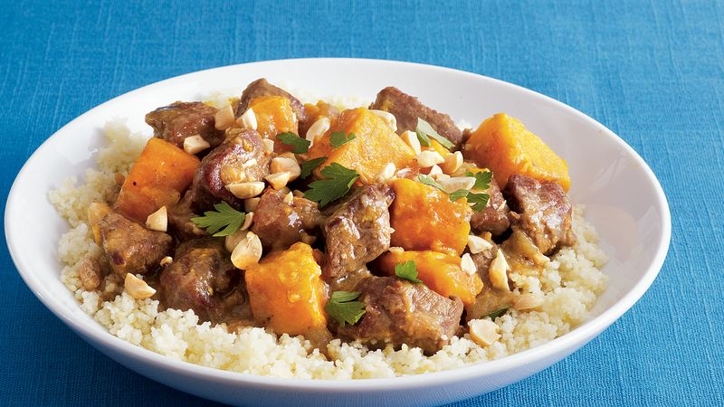Curried Lamb-Sweet Potato Stew