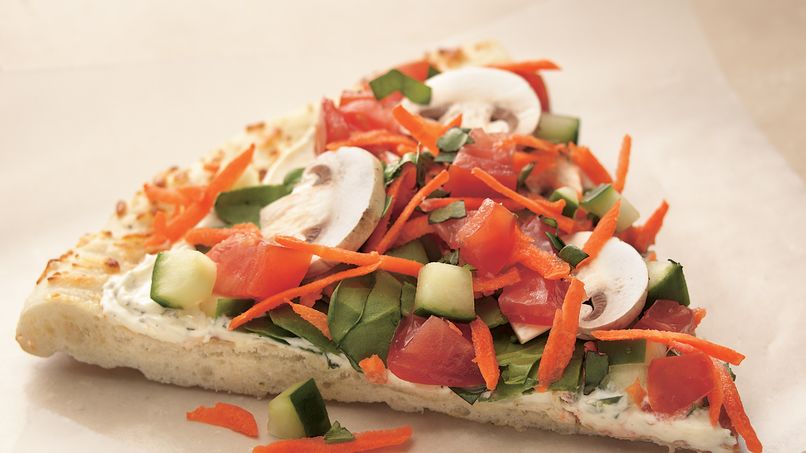 Chilly Garden Pizza