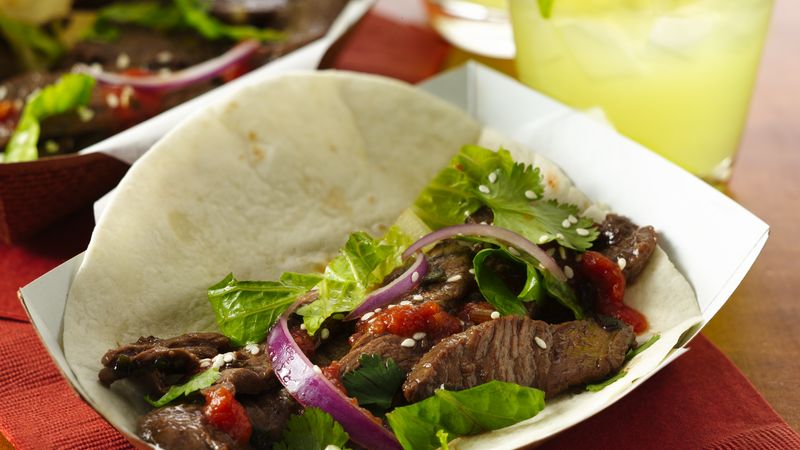Beef Bulgogi Korean Tacos
