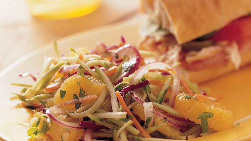 Ensalada de Brócoli y Cítricos, Estilo California