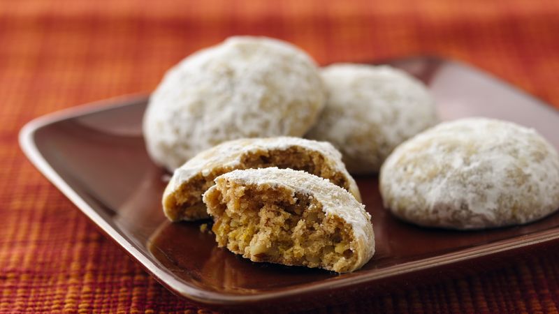 Pumpkin Snowballs