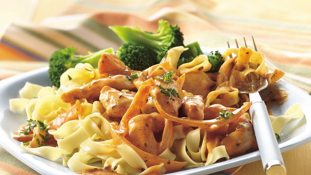 Chicken and Noodles Paprika recipe from