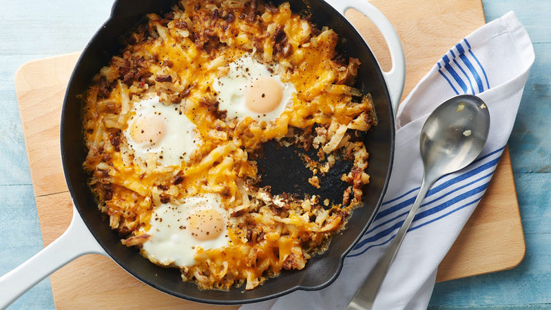 Sausage and Hash Brown Skillet