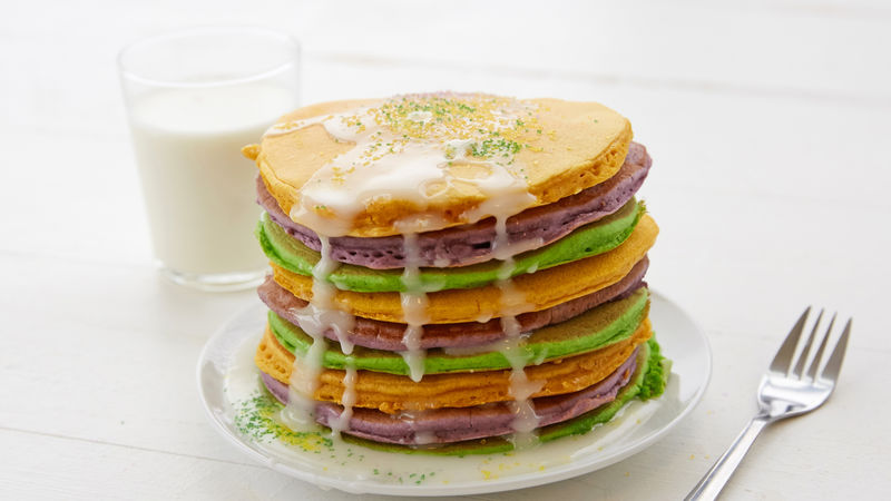 King Cake Pancakes